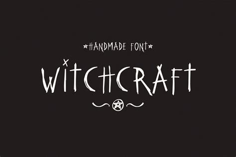 Witchcraft inspired lettering